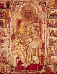 Icône de la Vierge et l